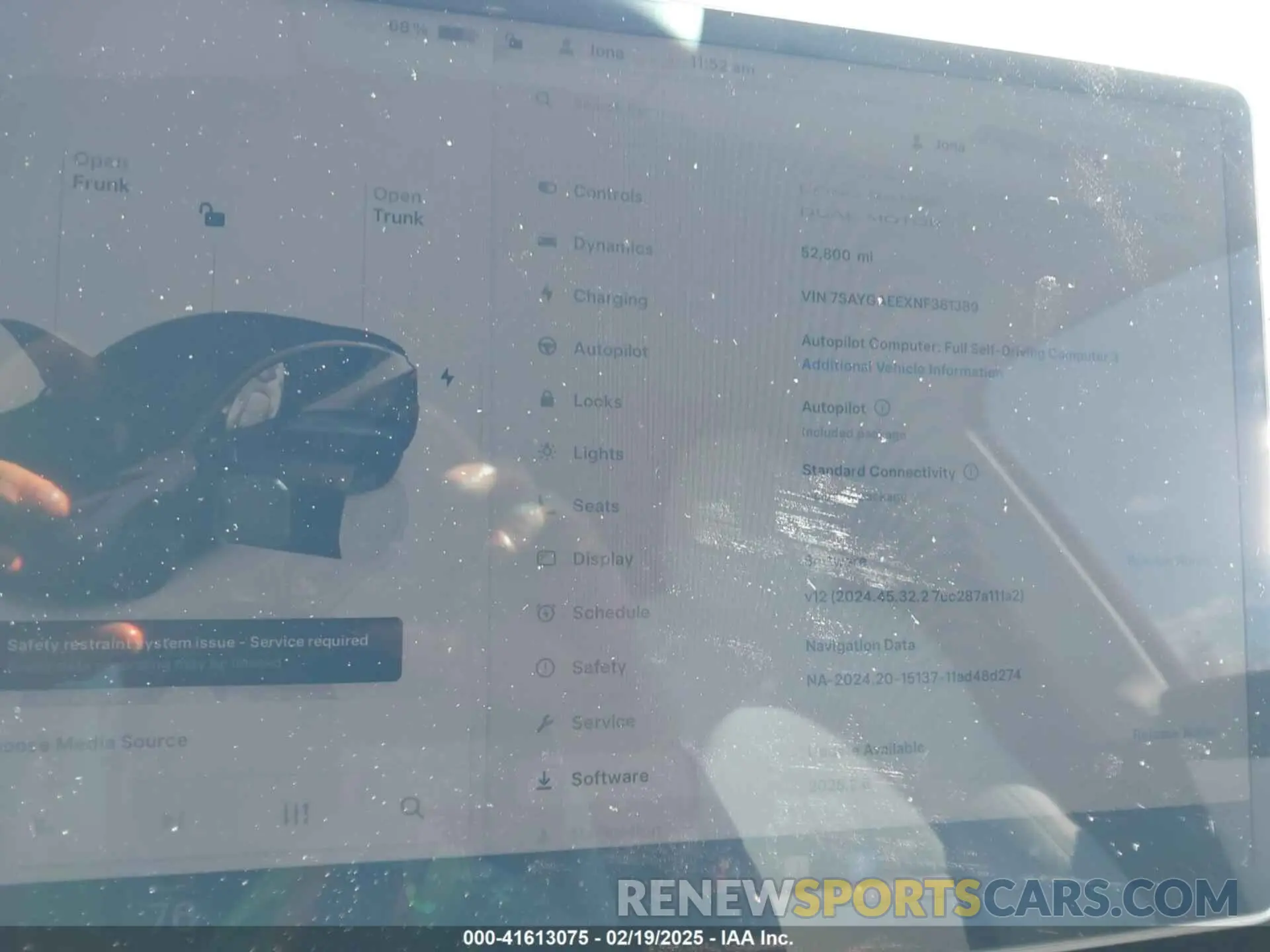 18 fotografías del automóvil dañado 7SAYGAEEXNF381389 TESLA MODEL Y 2022