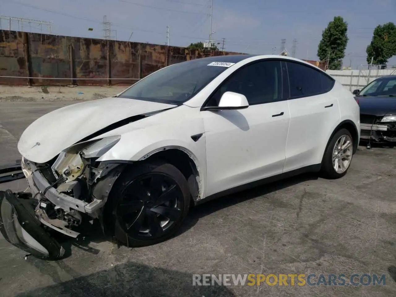 1 fotografías del automóvil dañado 7SAYGAEEXNF489673 TESLA MODEL Y 2022