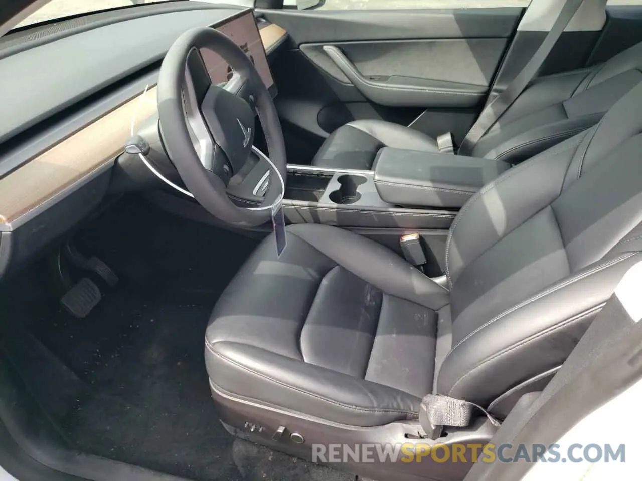 7 fotografías del automóvil dañado 7SAYGAEEXNF489673 TESLA MODEL Y 2022