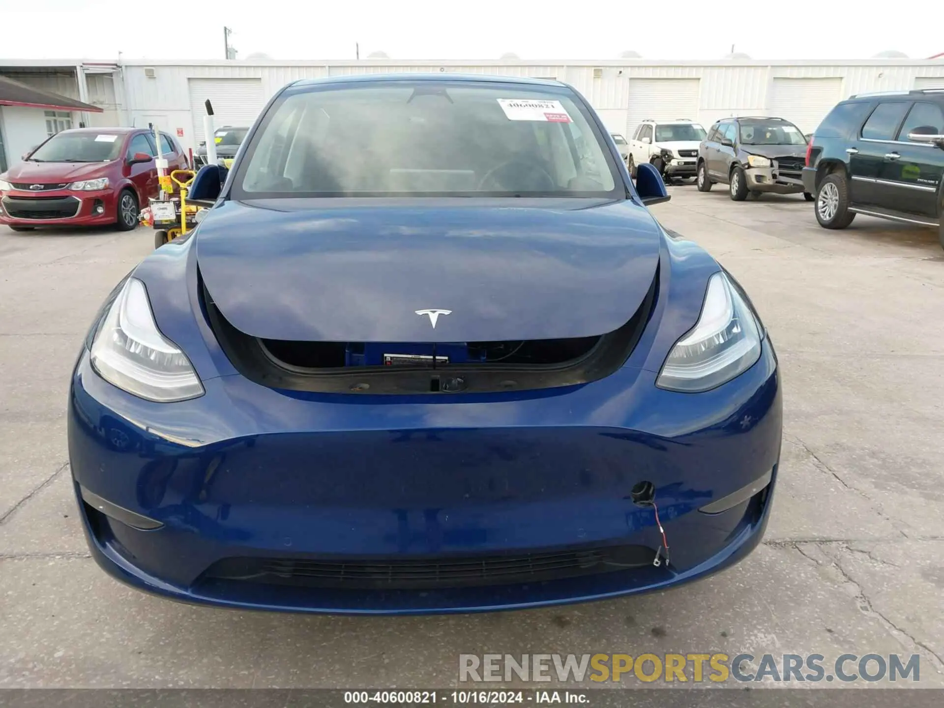 13 fotografías del automóvil dañado 7SAYGDEE0NA004990 TESLA MODEL Y 2022