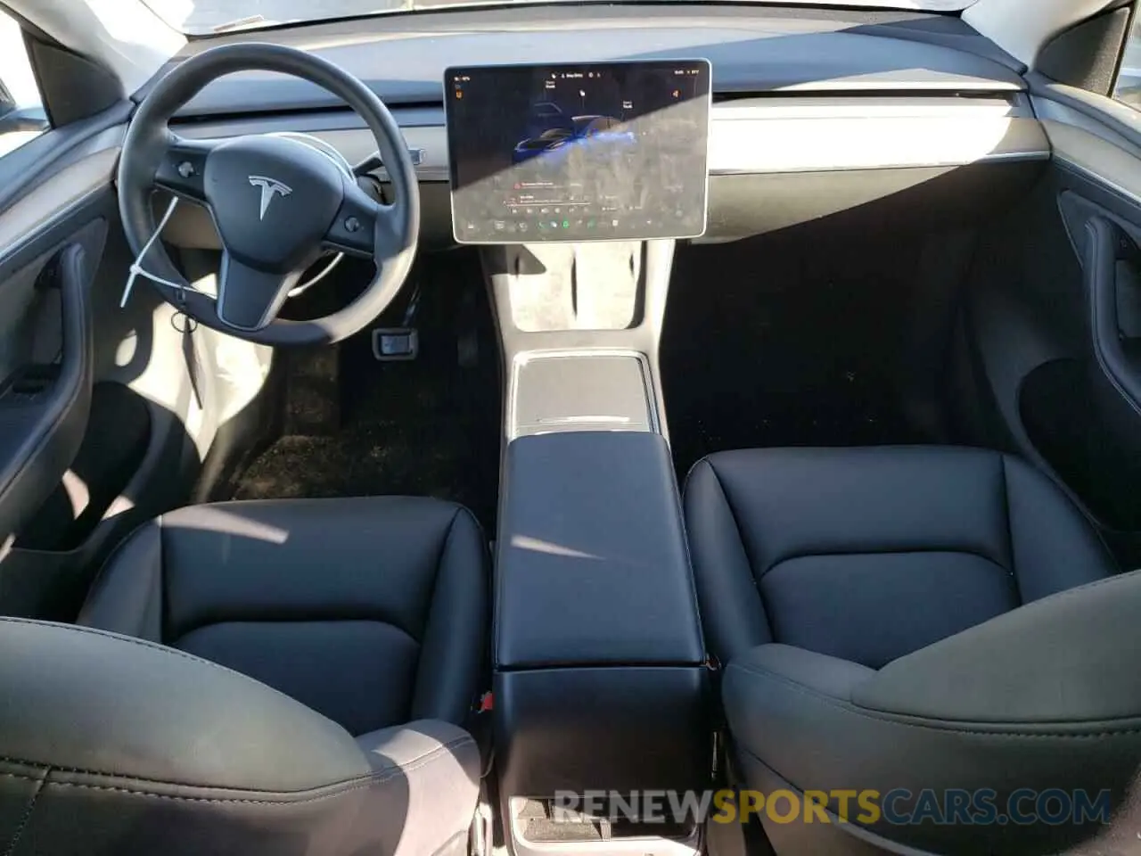 8 fotografías del automóvil dañado 7SAYGDEE0NA014788 TESLA MODEL Y 2022