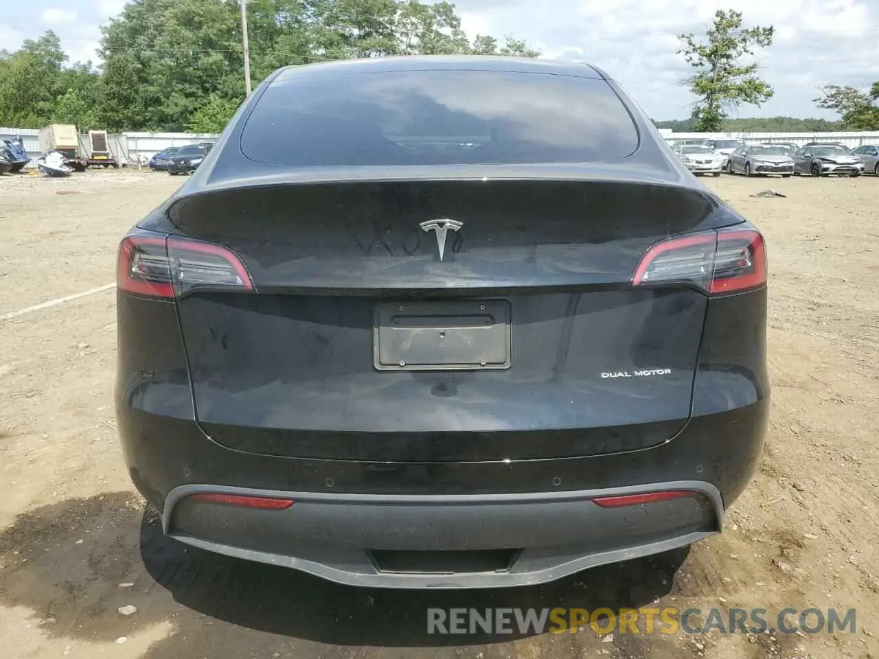 6 fotografías del automóvil dañado 7SAYGDEE0NA018906 TESLA MODEL Y 2022