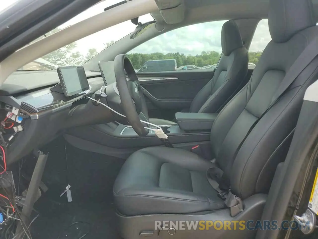 7 fotografías del automóvil dañado 7SAYGDEE0NA018906 TESLA MODEL Y 2022