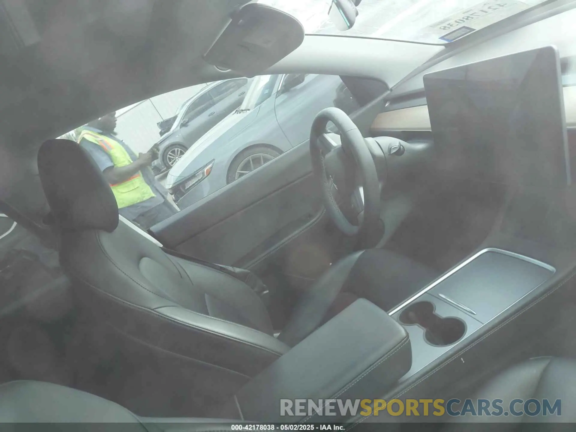 14 fotografías del automóvil dañado 7SAYGDEE0NF332610 TESLA MODEL Y 2022