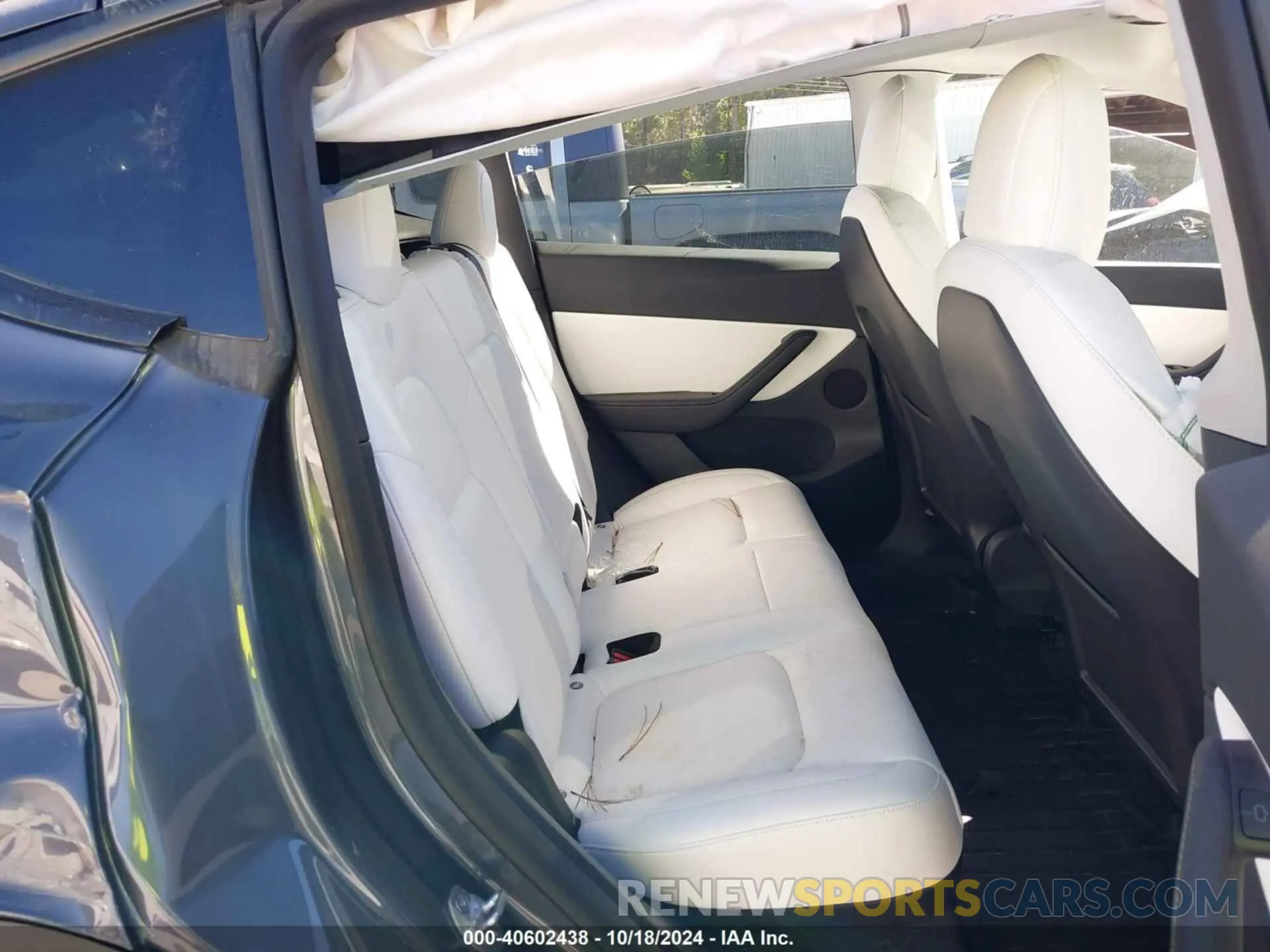 8 fotografías del automóvil dañado 7SAYGDEE0NF353599 TESLA MODEL Y 2022