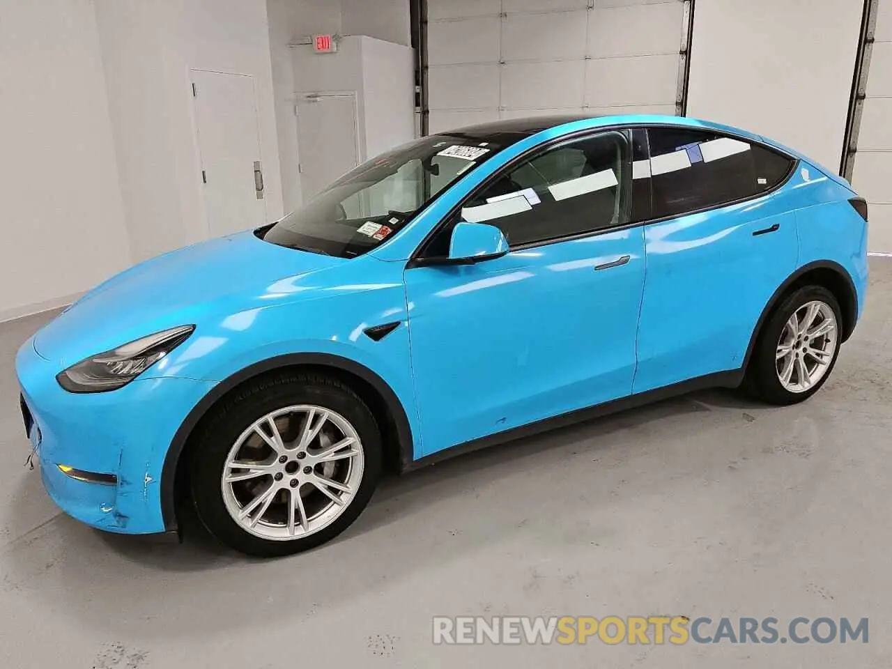 1 fotografías del automóvil dañado 7SAYGDEE0NF360195 TESLA MODEL Y 2022