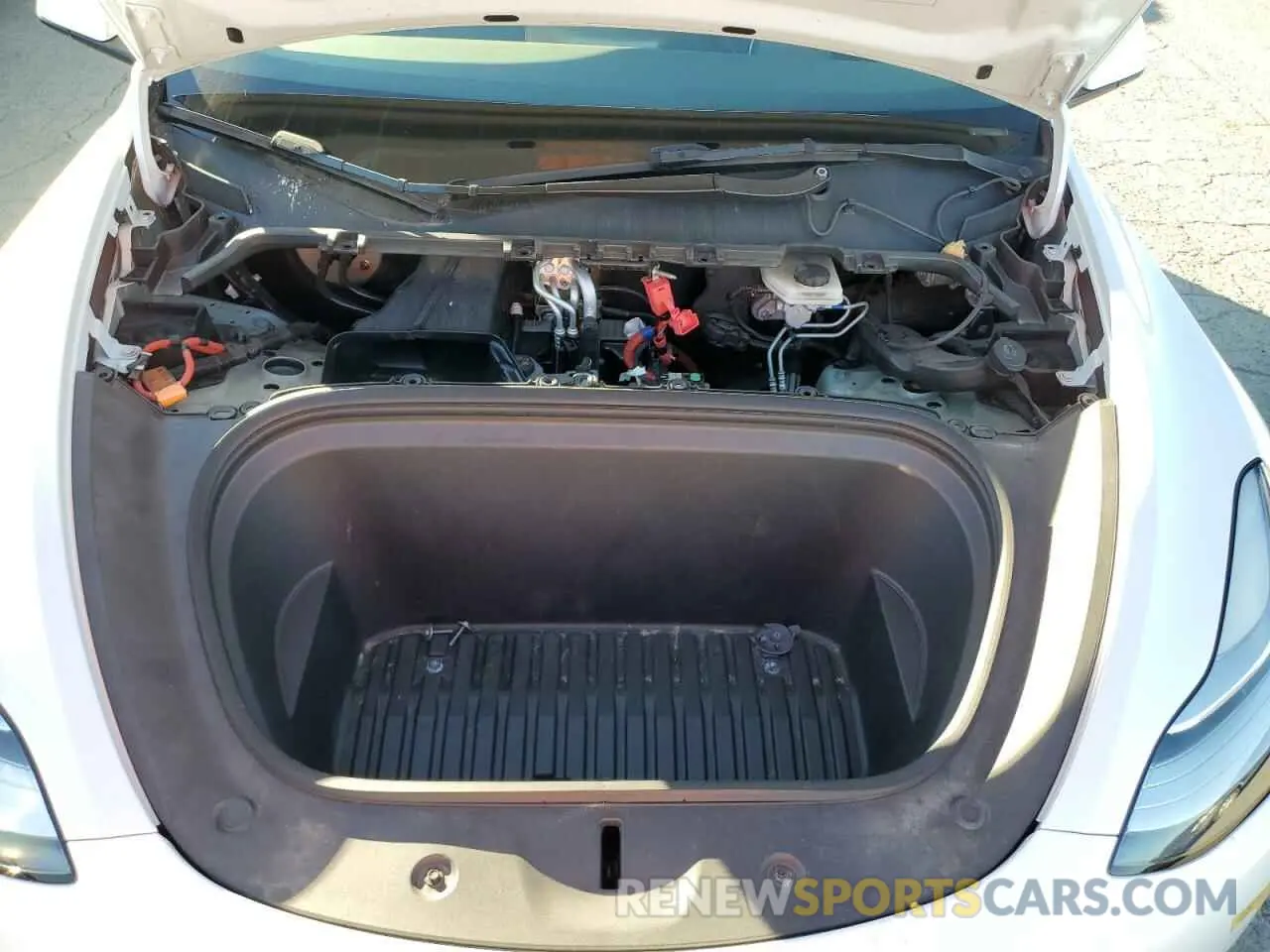 11 fotografías del automóvil dañado 7SAYGDEE0NF360312 TESLA MODEL Y 2022