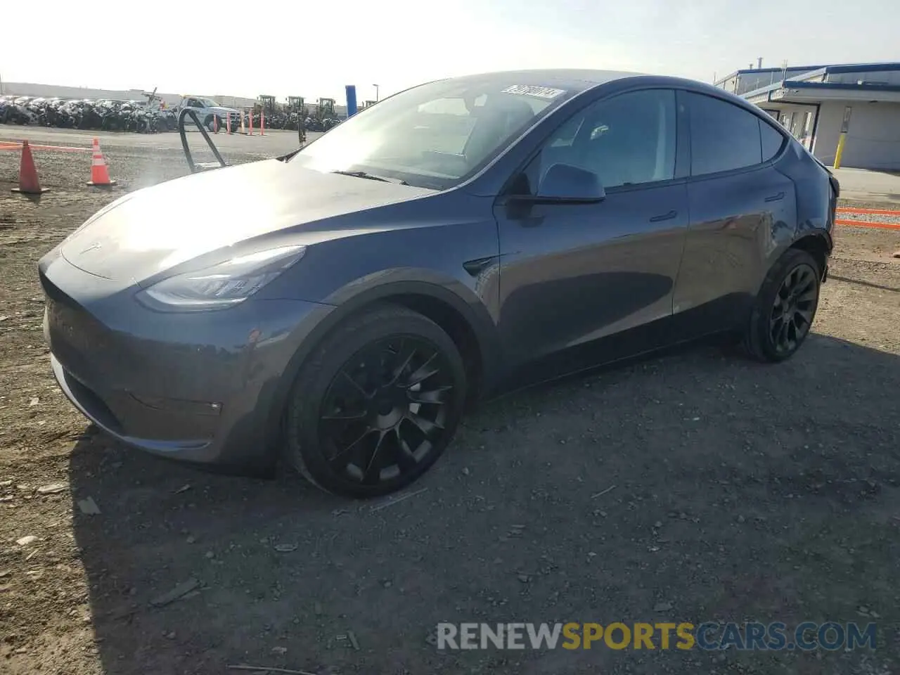 1 fotografías del automóvil dañado 7SAYGDEE0NF365509 TESLA MODEL Y 2022