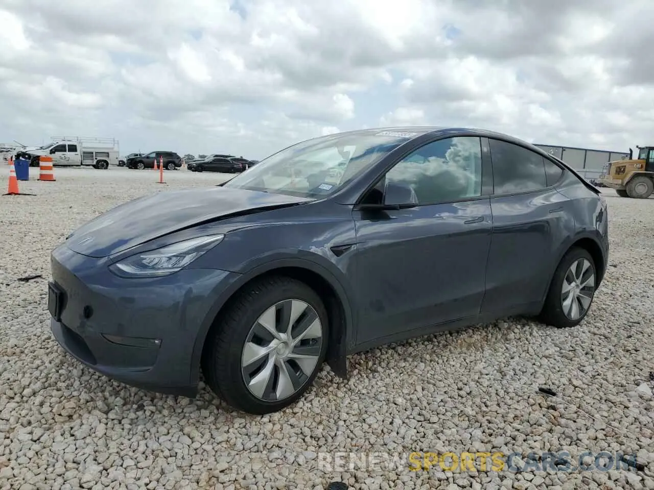 1 fotografías del automóvil dañado 7SAYGDEE0NF428446 TESLA MODEL Y 2022