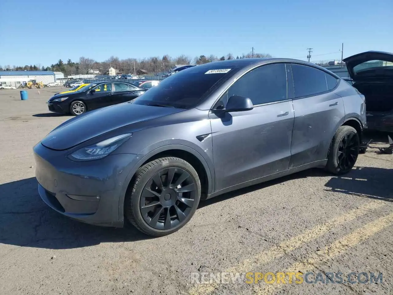 1 fotografías del automóvil dañado 7SAYGDEE0NF434859 TESLA MODEL Y 2022