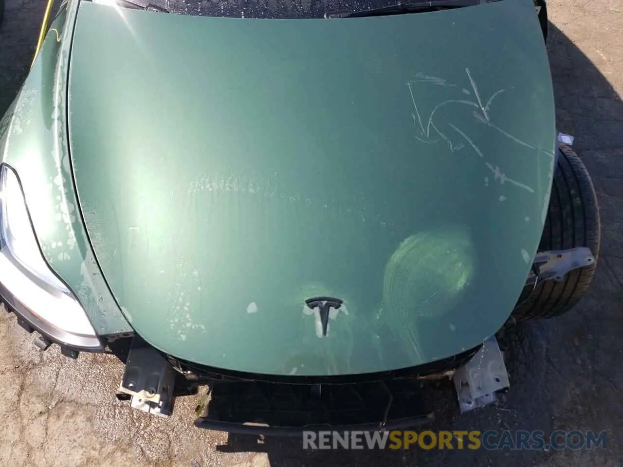 12 fotografías del automóvil dañado 7SAYGDEE0NF446218 TESLA MODEL Y 2022