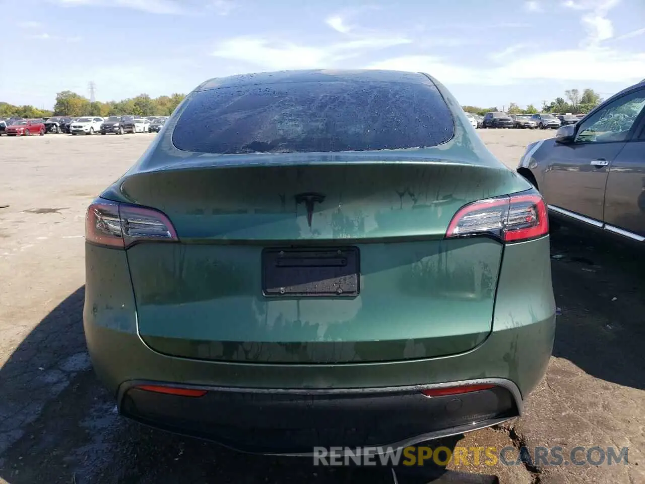 6 fotografías del automóvil dañado 7SAYGDEE0NF446218 TESLA MODEL Y 2022