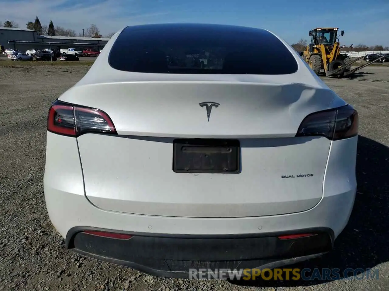 6 fotografías del automóvil dañado 7SAYGDEE0NF493118 TESLA MODEL Y 2022