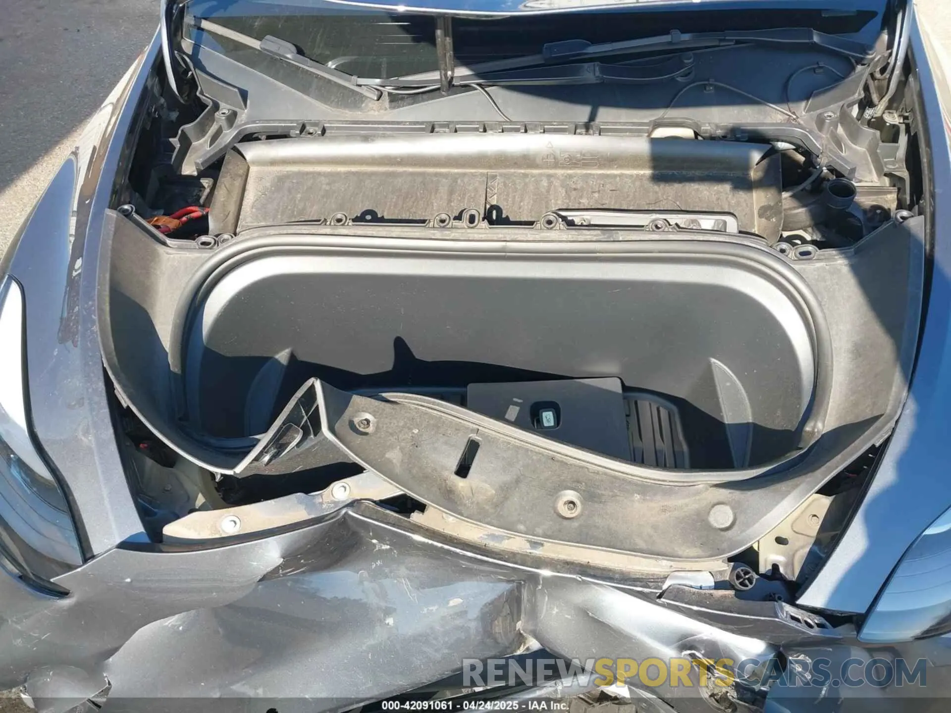 10 fotografías del automóvil dañado 7SAYGDEE0NF563331 TESLA MODEL Y 2022