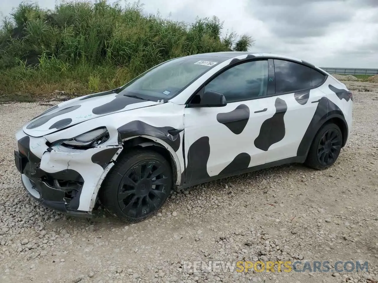1 fotografías del automóvil dañado 7SAYGDEE1NA001175 TESLA MODEL Y 2022