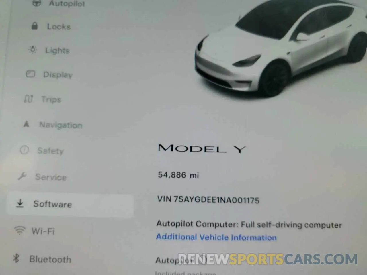 9 fotografías del automóvil dañado 7SAYGDEE1NA001175 TESLA MODEL Y 2022