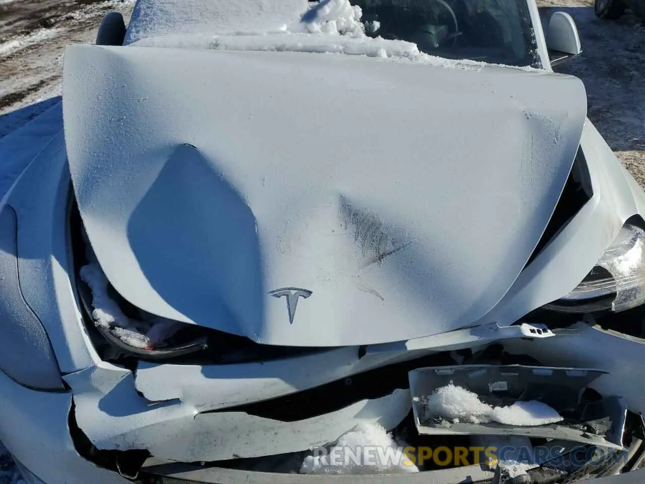 12 fotografías del automóvil dañado 7SAYGDEE1NA009664 TESLA MODEL Y 2022