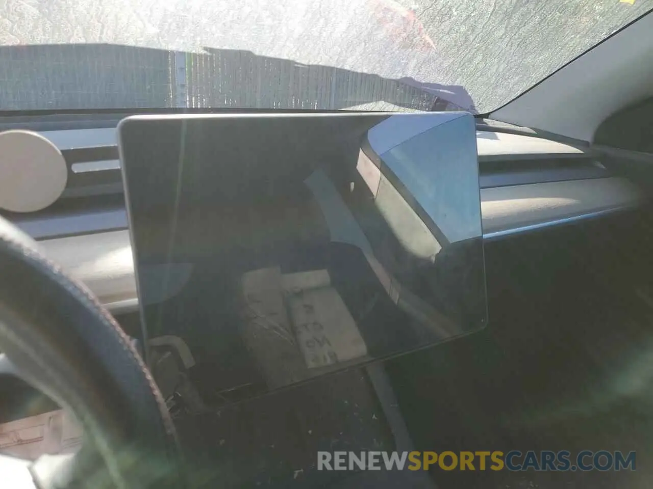9 fotografías del automóvil dañado 7SAYGDEE1NF356222 TESLA MODEL Y 2022