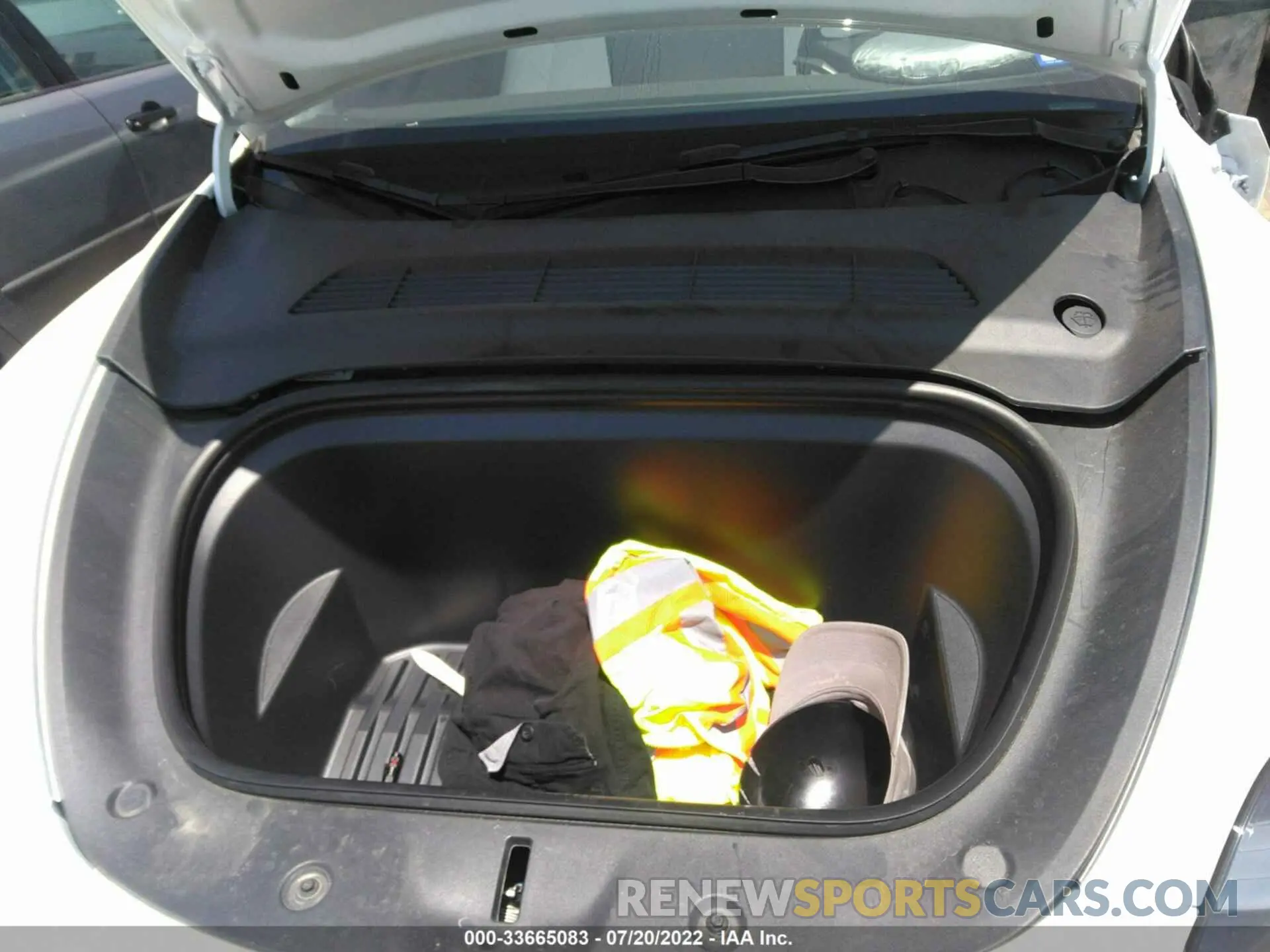 10 fotografías del automóvil dañado 7SAYGDEE1NF425989 TESLA MODEL Y 2022