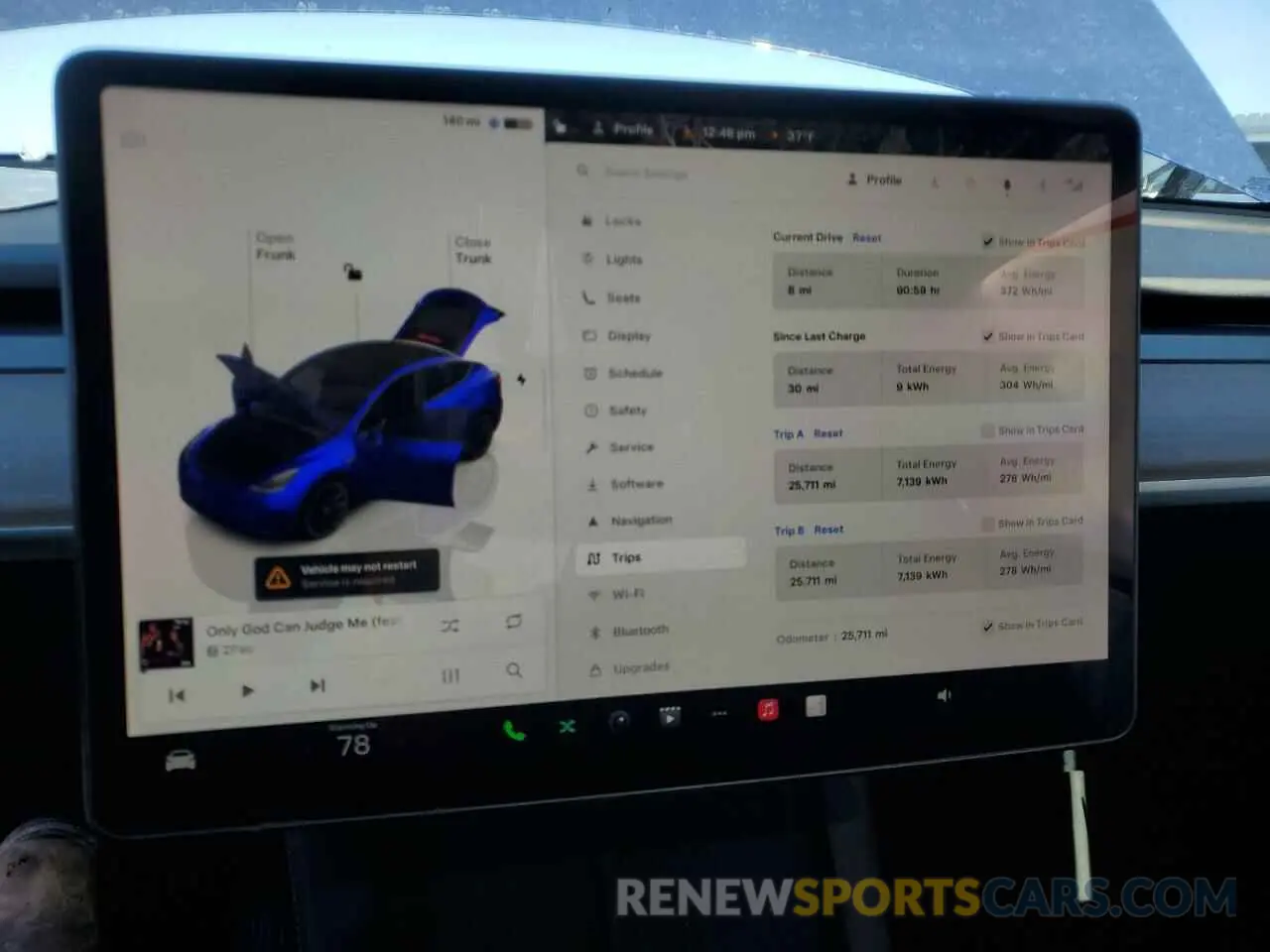 9 fotografías del automóvil dañado 7SAYGDEE1NF429931 TESLA MODEL Y 2022