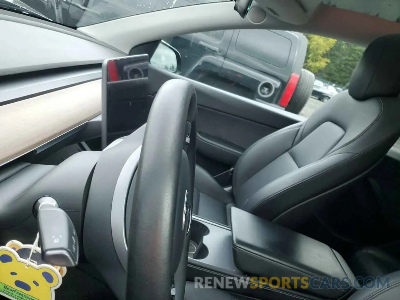 9 fotografías del automóvil dañado 7SAYGDEE1NF443196 TESLA MODEL Y 2022