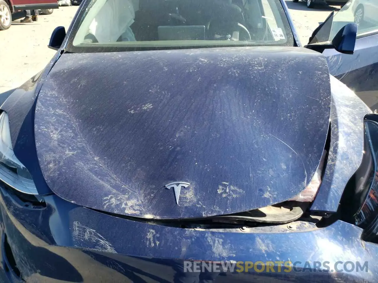 13 fotografías del automóvil dañado 7SAYGDEE1NF481639 TESLA MODEL Y 2022