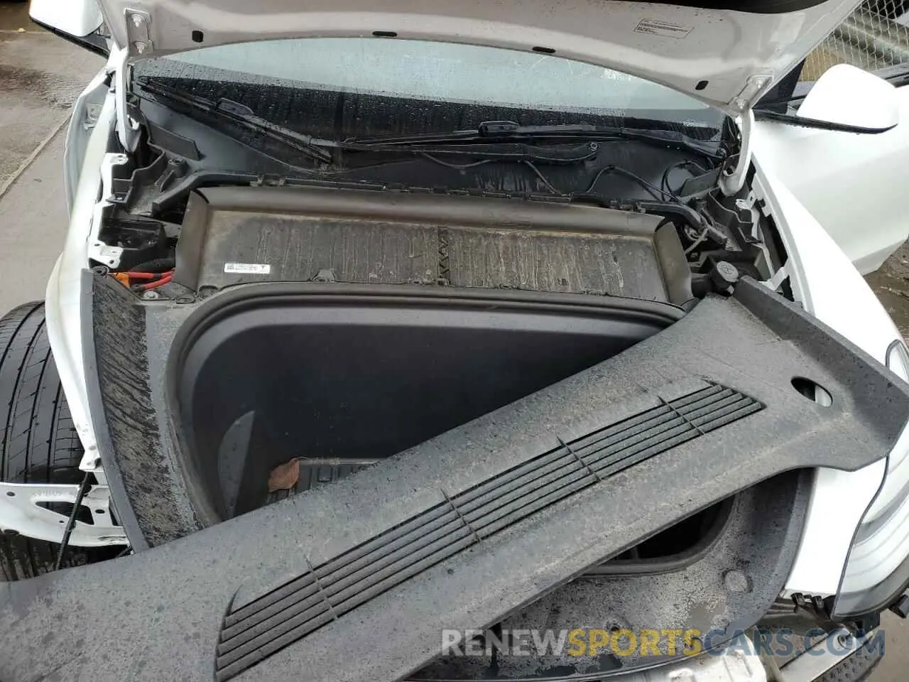 11 fotografías del automóvil dañado 7SAYGDEE1NF491488 TESLA MODEL Y 2022