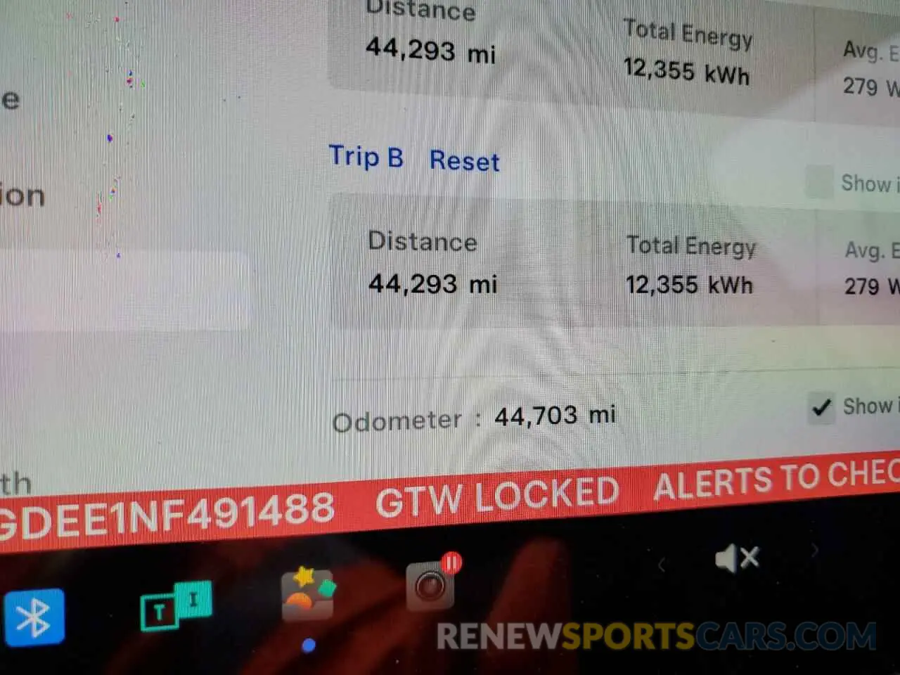 9 fotografías del automóvil dañado 7SAYGDEE1NF491488 TESLA MODEL Y 2022