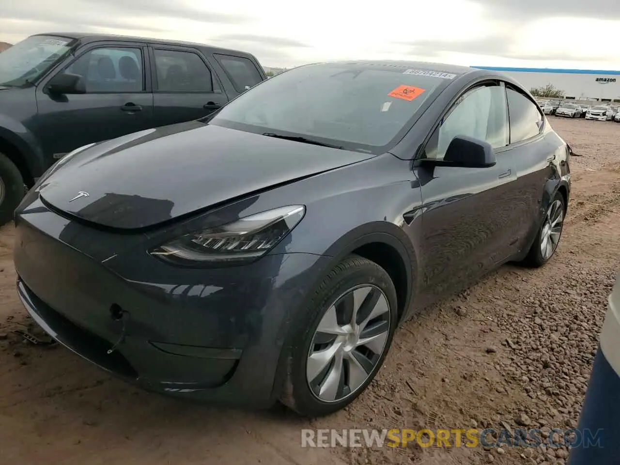 1 fotografías del automóvil dañado 7SAYGDEE2NA015277 TESLA MODEL Y 2022