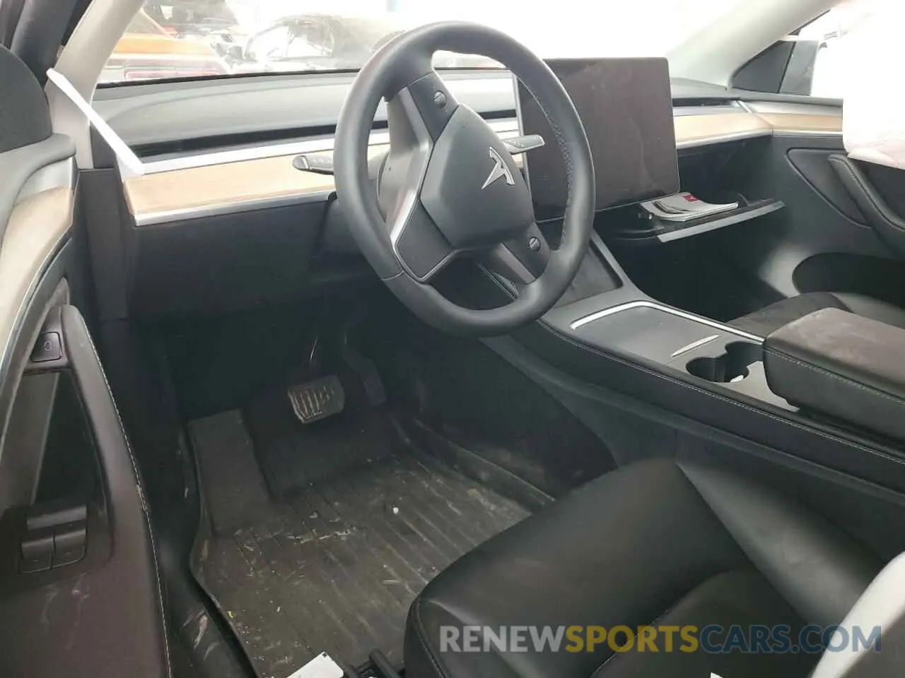 8 fotografías del automóvil dañado 7SAYGDEE2NA015277 TESLA MODEL Y 2022