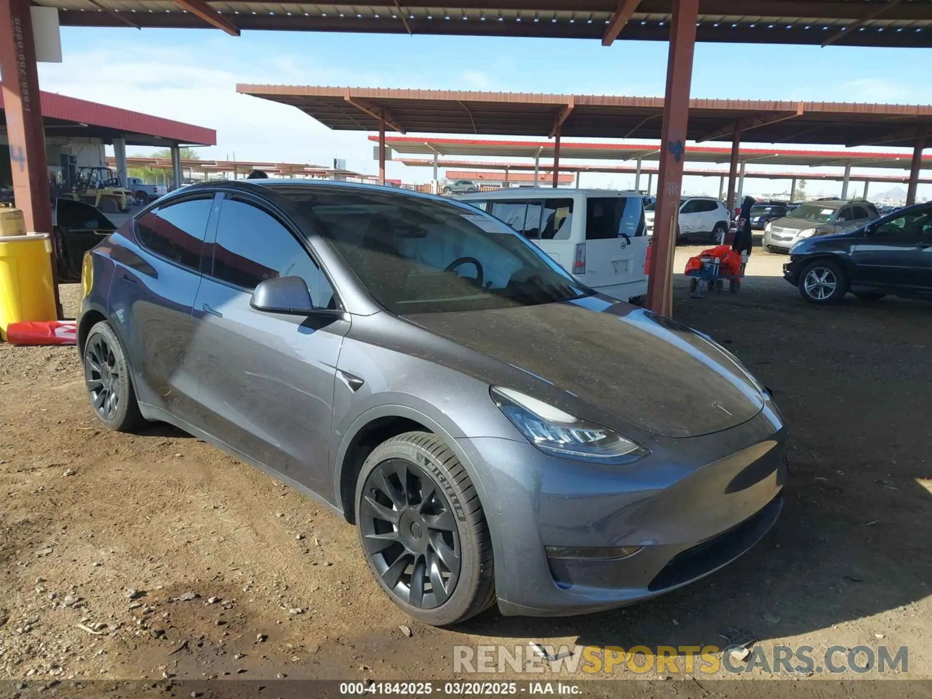 1 fotografías del automóvil dañado 7SAYGDEE2NA017434 TESLA MODEL Y 2022