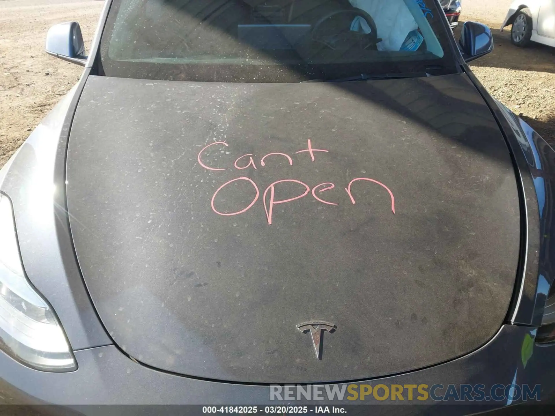 10 fotografías del automóvil dañado 7SAYGDEE2NA017434 TESLA MODEL Y 2022