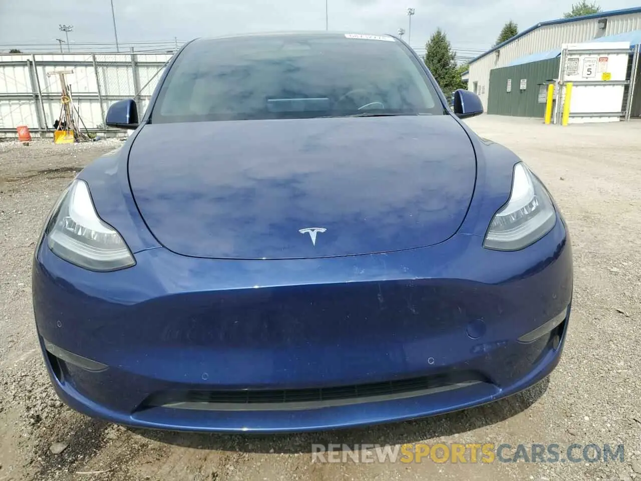 5 fotografías del automóvil dañado 7SAYGDEE2NA020396 TESLA MODEL Y 2022