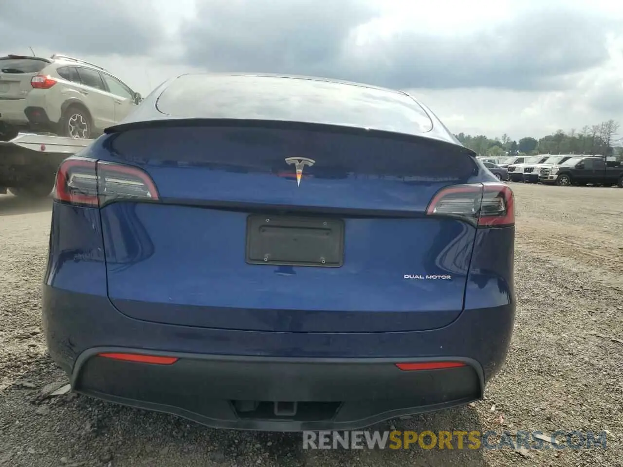 6 fotografías del automóvil dañado 7SAYGDEE2NA020396 TESLA MODEL Y 2022