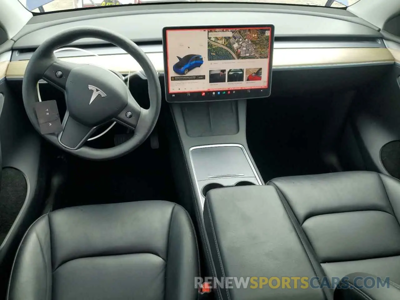 8 fotografías del automóvil dañado 7SAYGDEE2NA020396 TESLA MODEL Y 2022