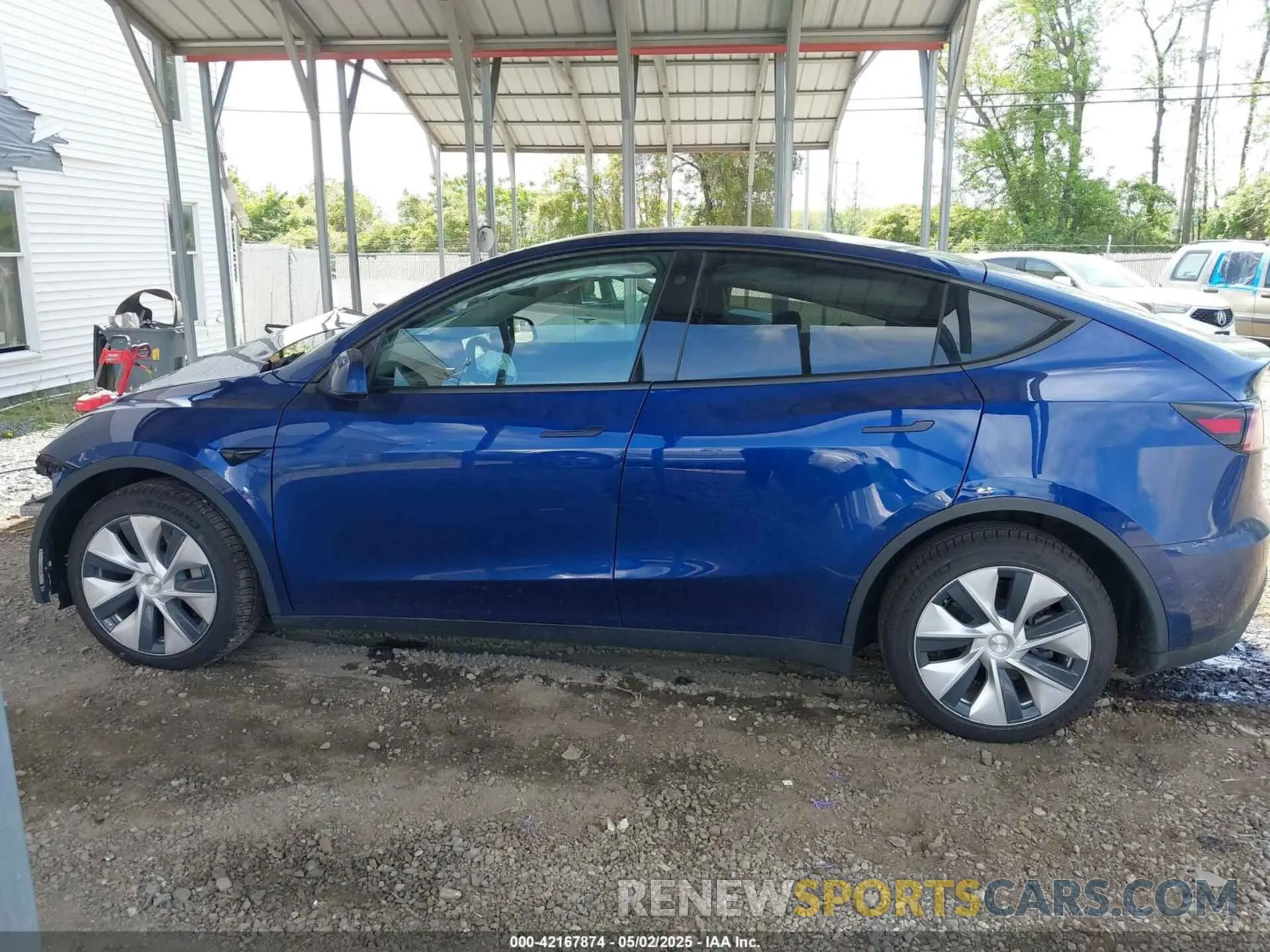 14 fotografías del automóvil dañado 7SAYGDEE2NF306932 TESLA MODEL Y 2022