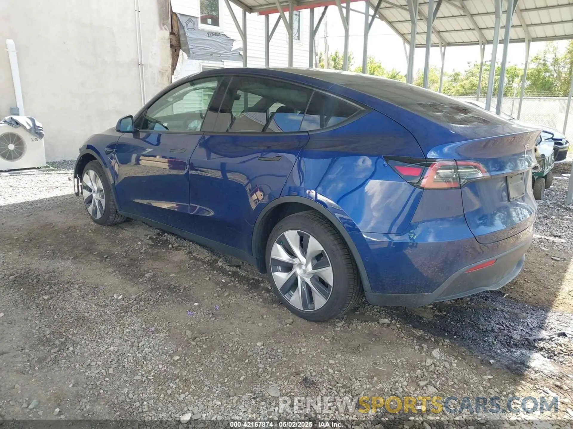 3 fotografías del automóvil dañado 7SAYGDEE2NF306932 TESLA MODEL Y 2022