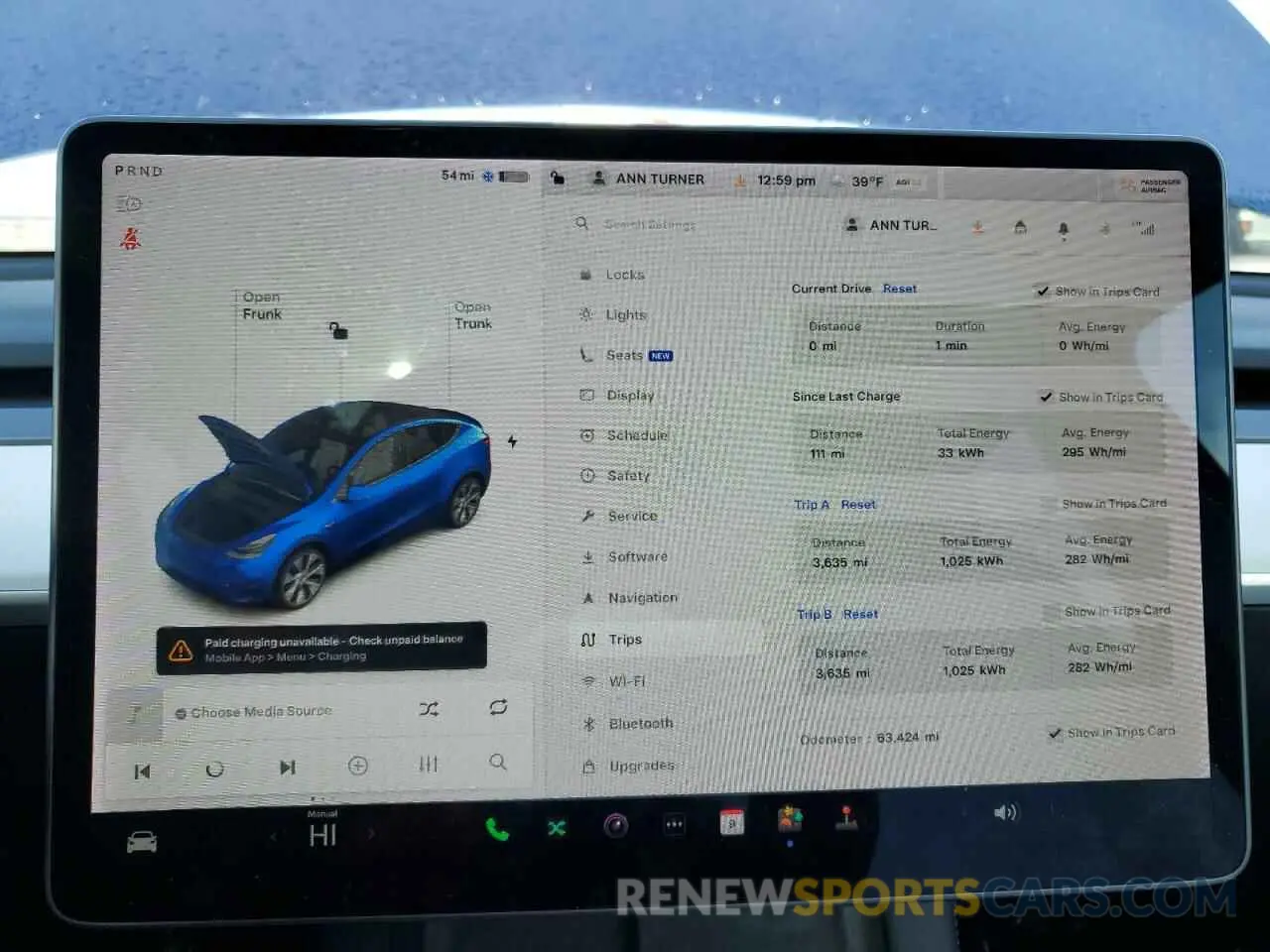 9 fotografías del automóvil dañado 7SAYGDEE2NF311886 TESLA MODEL Y 2022