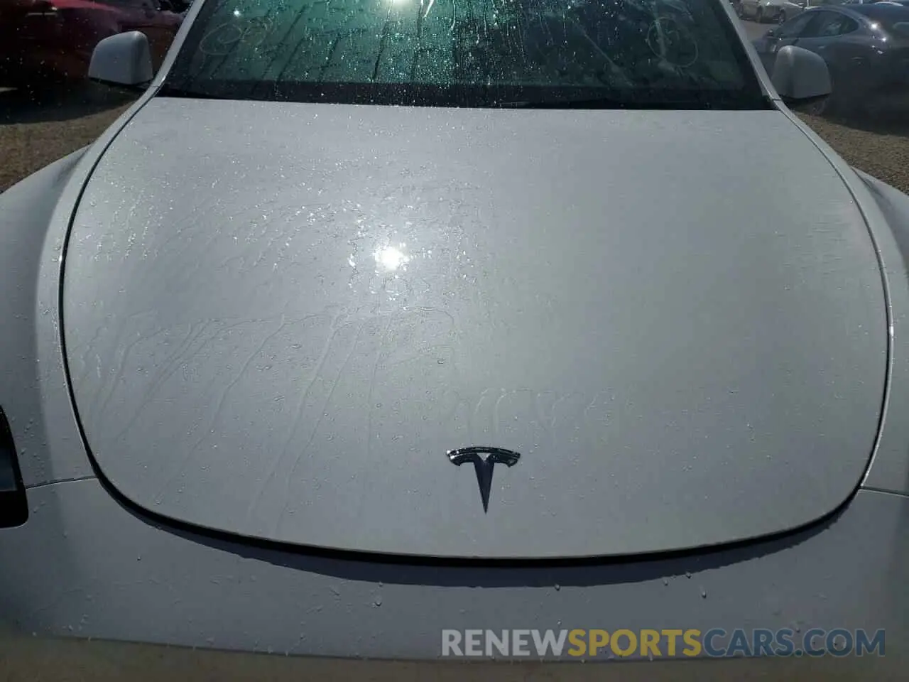 7 fotografías del automóvil dañado 7SAYGDEE2NF317123 TESLA MODEL Y 2022