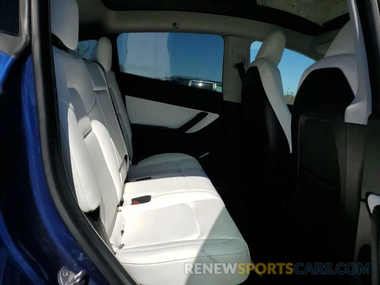 11 fotografías del automóvil dañado 7SAYGDEE2NF358366 TESLA MODEL Y 2022