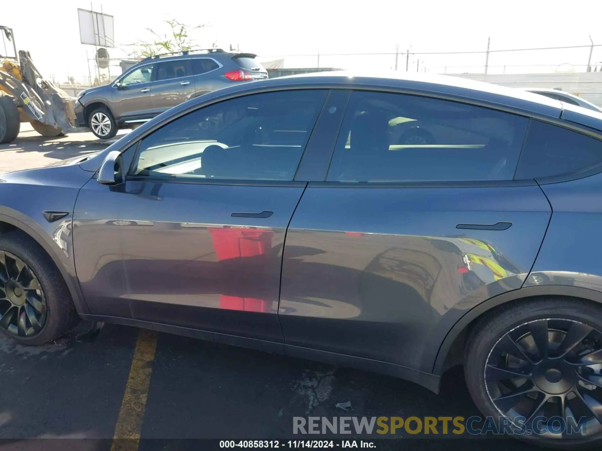 14 fotografías del automóvil dañado 7SAYGDEE2NF392307 TESLA MODEL Y 2022