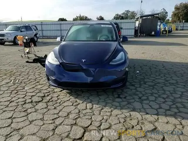 11 fotografías del automóvil dañado 7SAYGDEE2NF419229 TESLA MODEL Y 2022