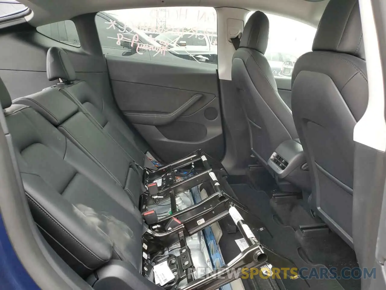 6 fotografías del automóvil dañado 7SAYGDEE2NF437052 TESLA MODEL Y 2022