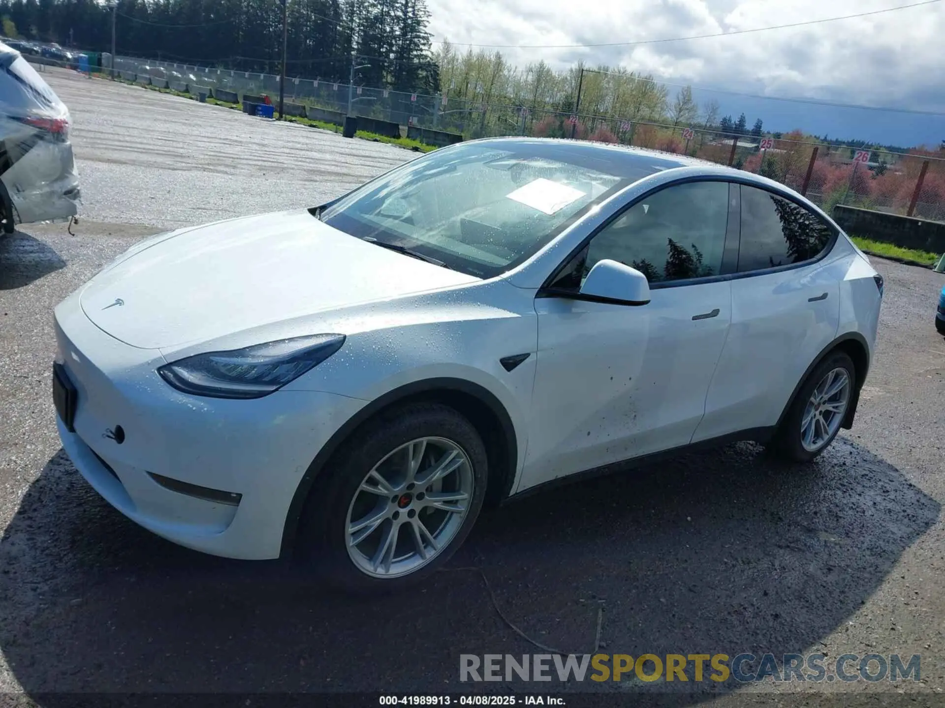 13 fotografías del automóvil dañado 7SAYGDEE2NF443174 TESLA MODEL Y 2022