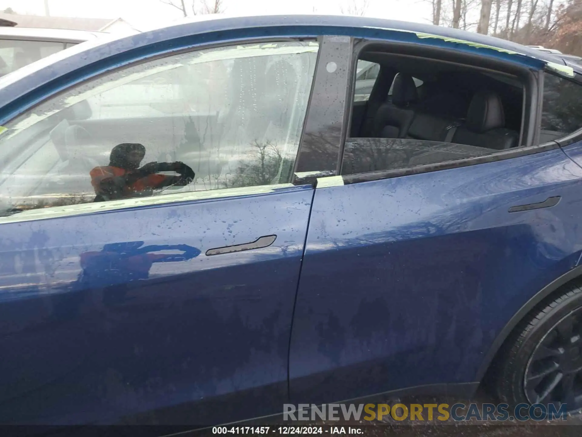 15 fotografías del automóvil dañado 7SAYGDEE2NF480354 TESLA MODEL Y 2022