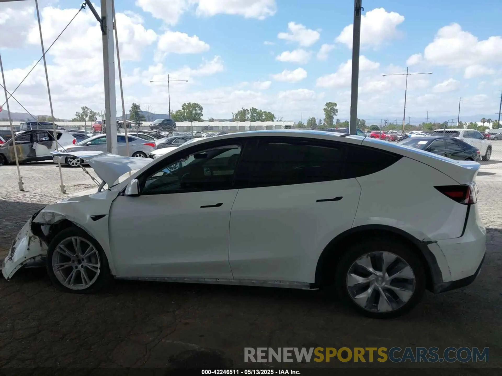 14 fotografías del automóvil dañado 7SAYGDEE2NF509769 TESLA MODEL Y 2022