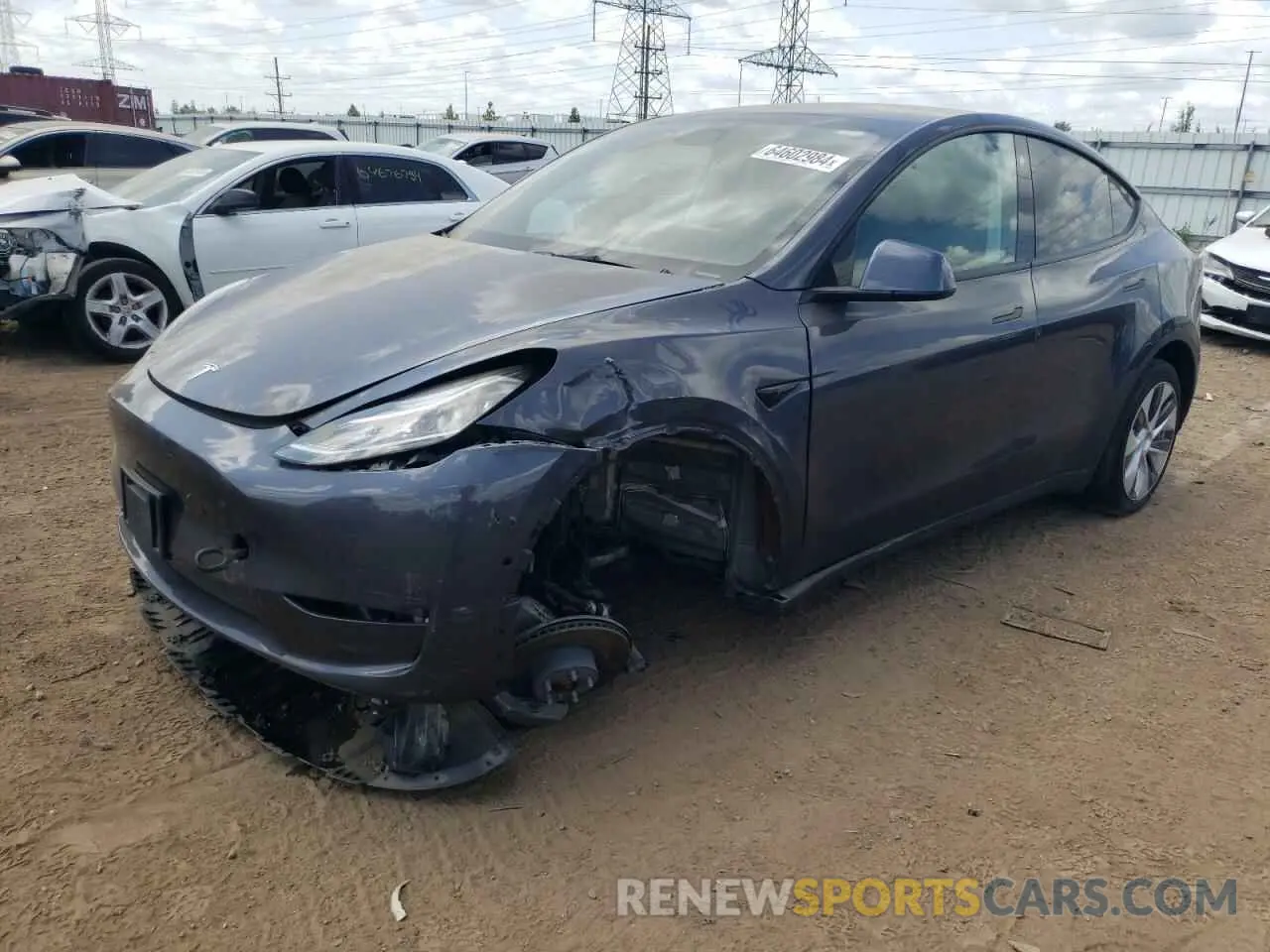 1 fotografías del automóvil dañado 7SAYGDEE3NA007737 TESLA MODEL Y 2022