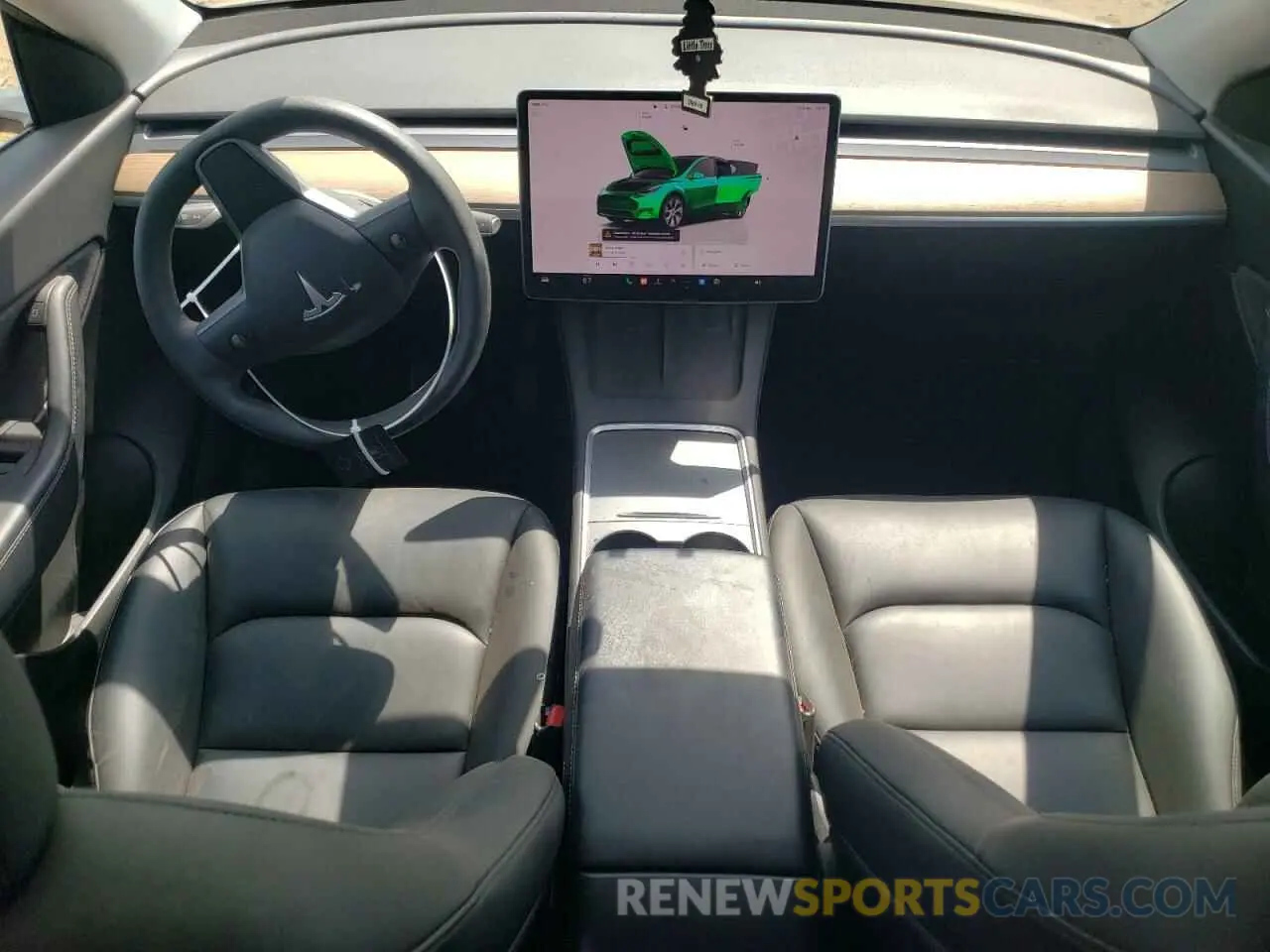 8 fotografías del automóvil dañado 7SAYGDEE3NA007737 TESLA MODEL Y 2022