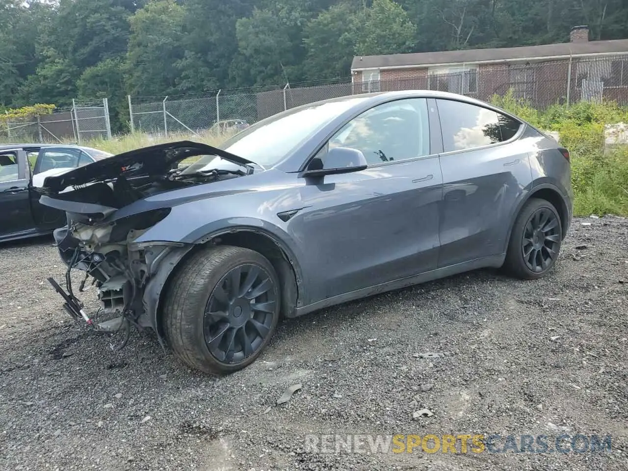 1 fotografías del automóvil dañado 7SAYGDEE3NA009004 TESLA MODEL Y 2022