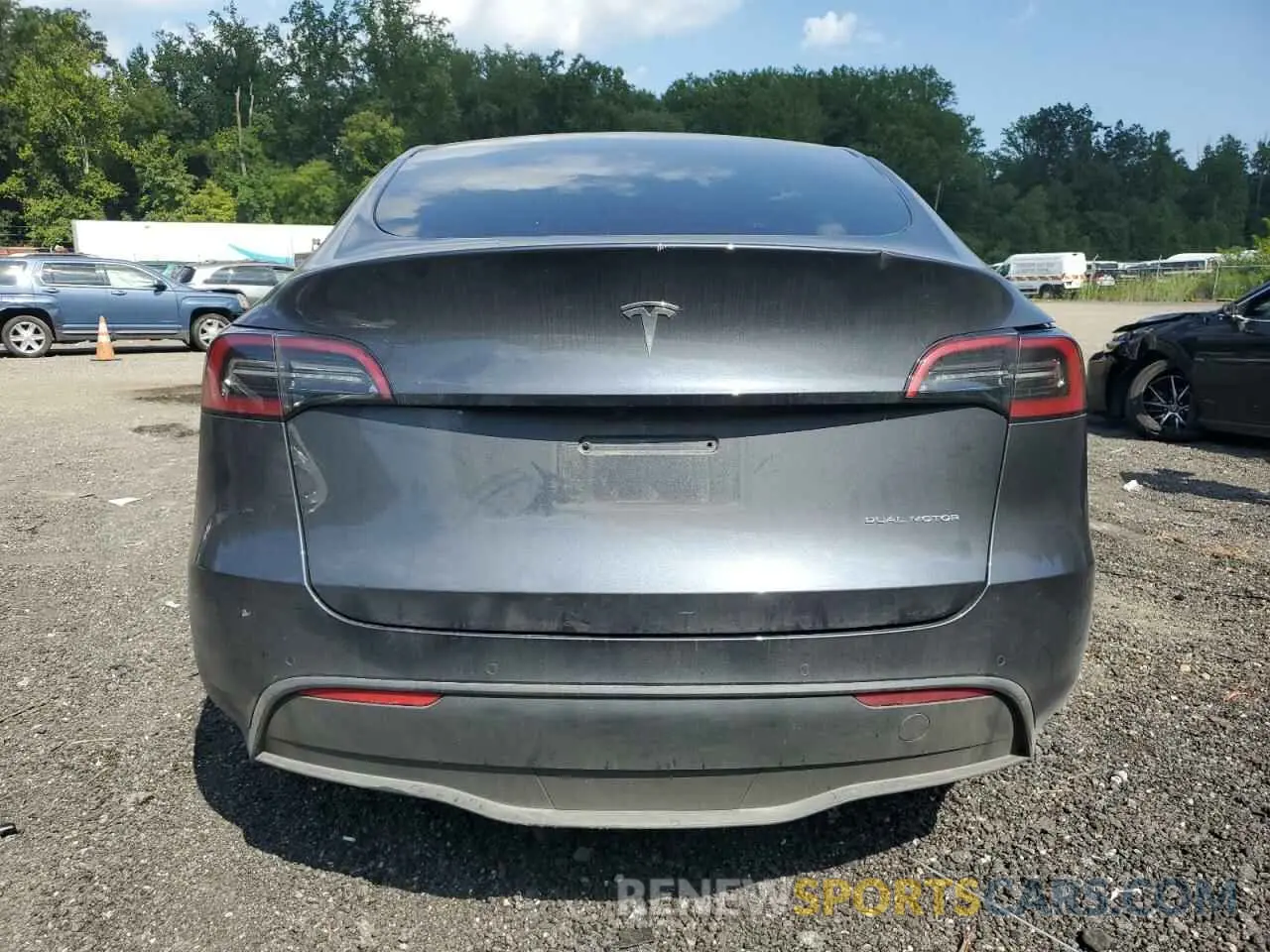 6 fotografías del automóvil dañado 7SAYGDEE3NA009004 TESLA MODEL Y 2022